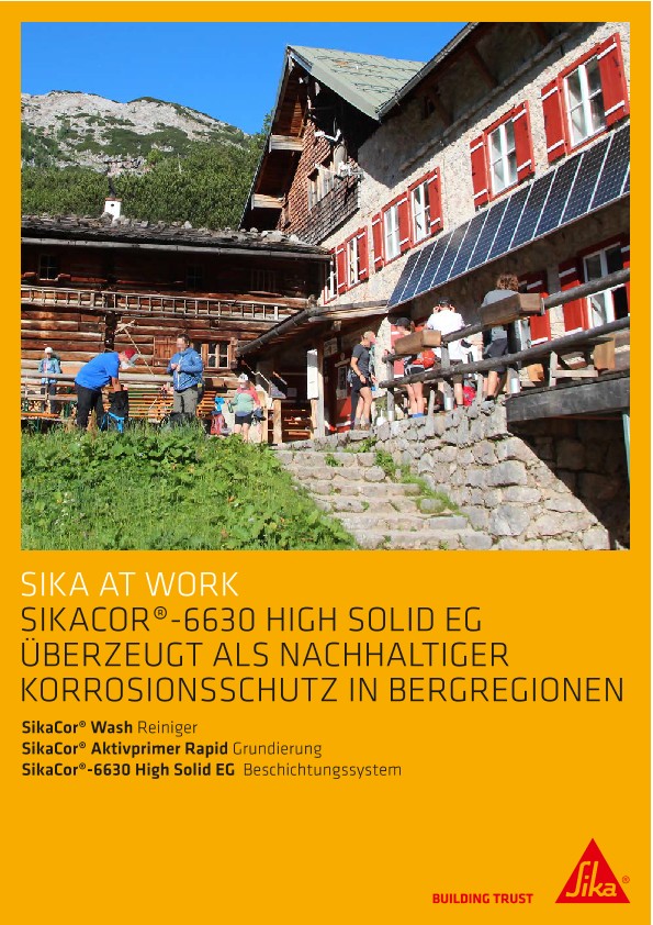 Sika at Work: Kärlingerhaus in Berchtesgaden
