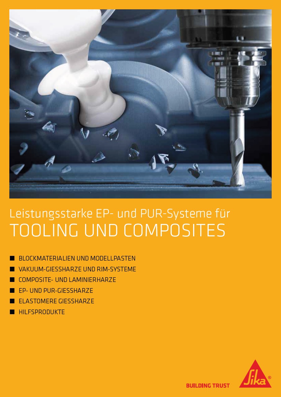 Leistungsstarke EP- und PUR-Systeme für Tooling und Composites