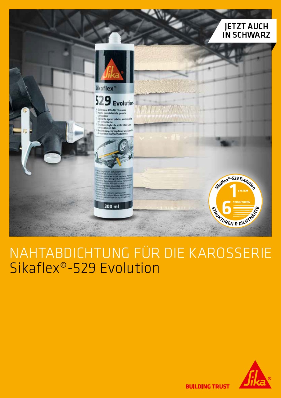 Nahtabdichtung für die Karosserie - Sikaflex®-529 Evolution