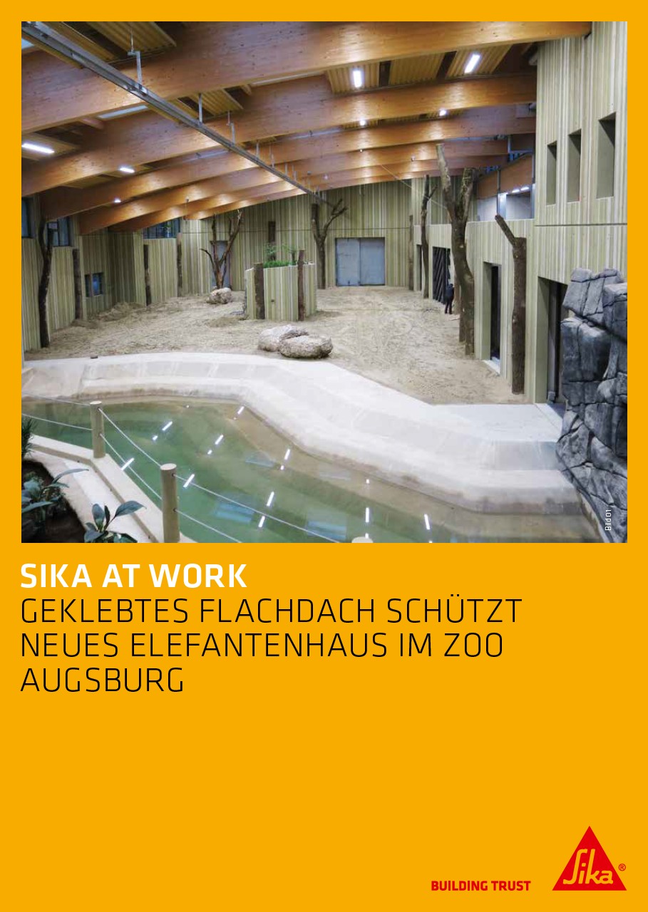 Sika at Work: Elefantenhaus Augsburg