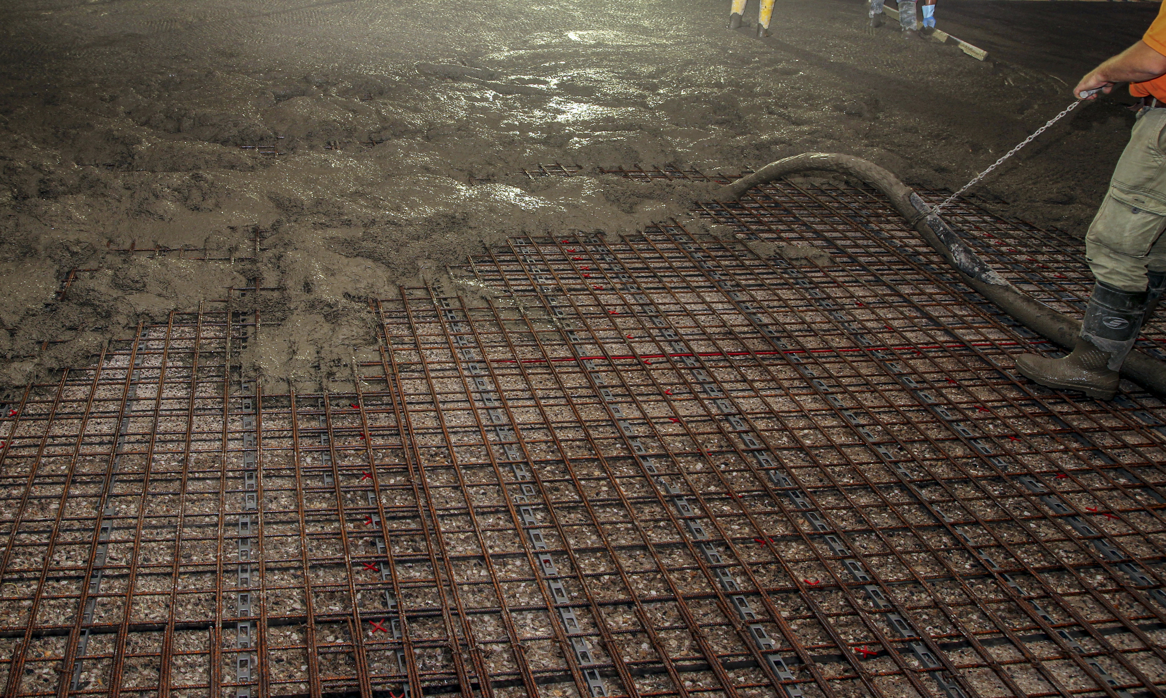 Verarbeitung Beton