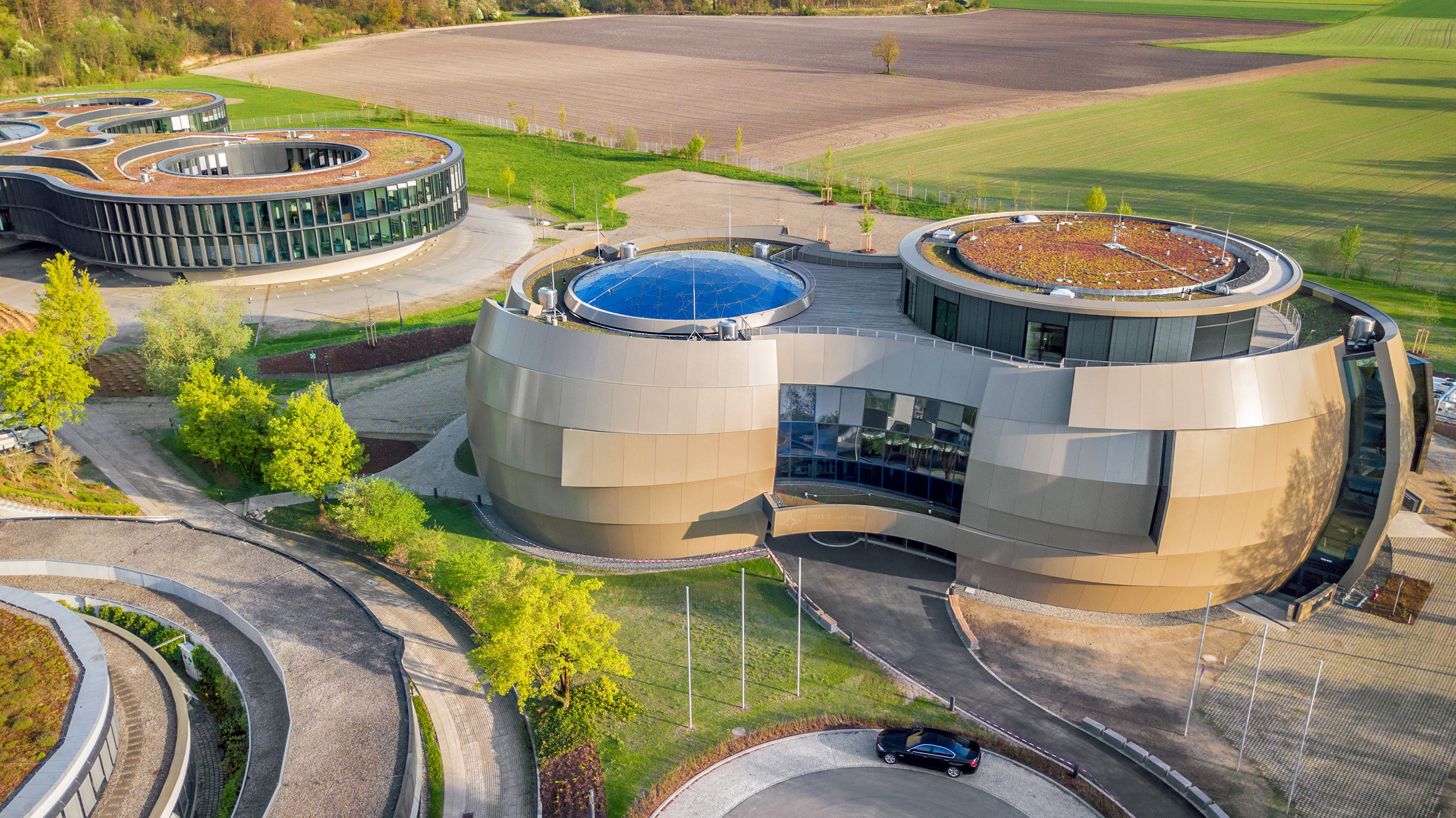 Gebäude ESO Supernova Planetarium Garching
